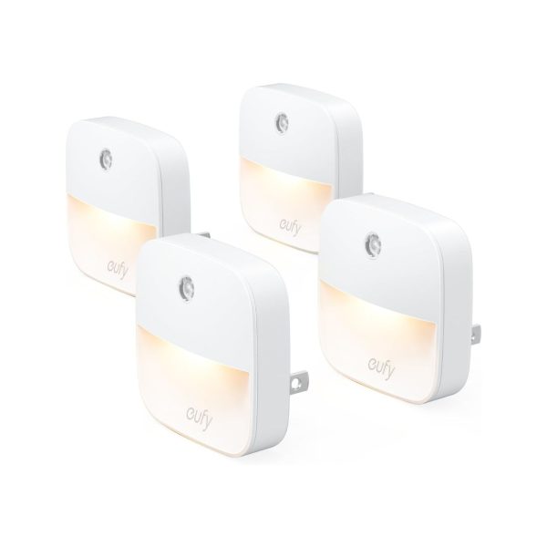 Anker Eufy Lumi Stick On Night Warm Light White LED (Pack of 4pcs) (1)