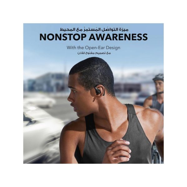 Anker Soundcore AeroFit Pro Open Ear Headphones Black (2)