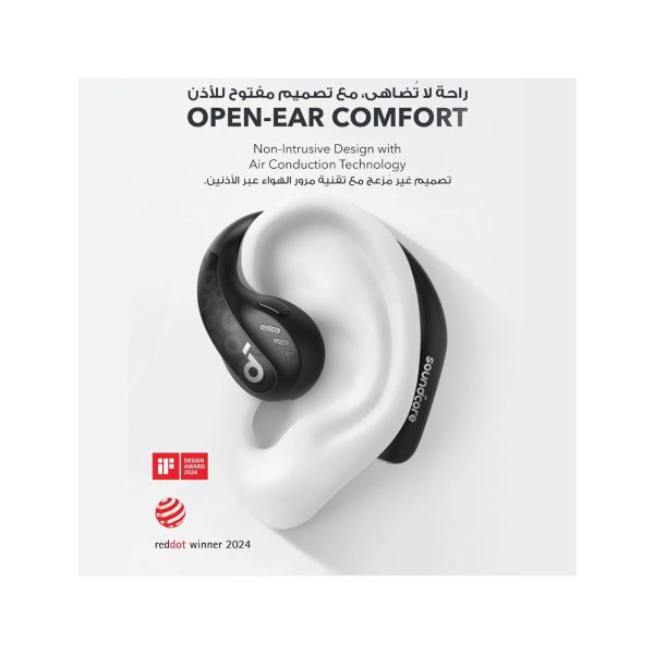 Anker Soundcore AeroFit Pro Open Ear Headphones Black (6)