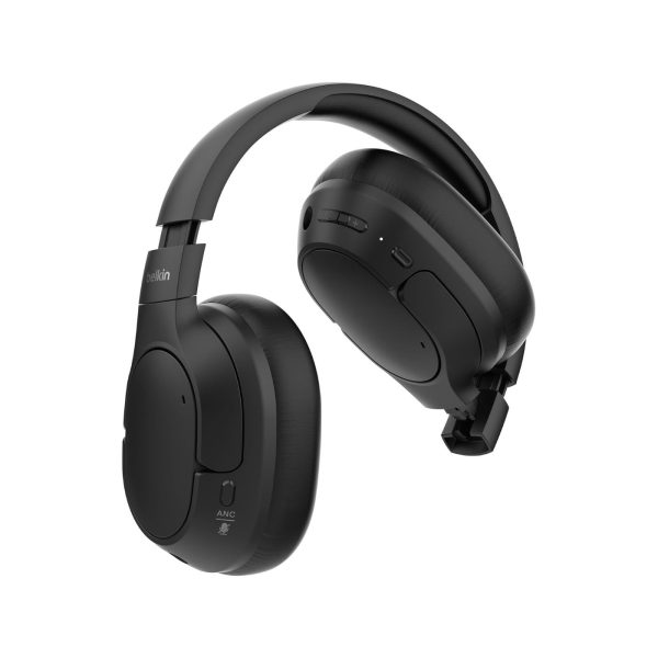 Belkin SoundForm Isolate ANC Wireless Headphones Black (6)