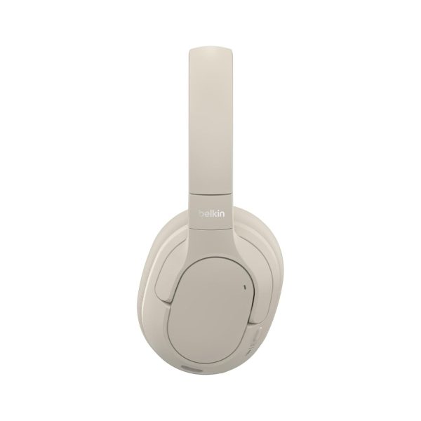 Belkin SoundForm Isolate ANC Wireless Headphones Sand (7)
