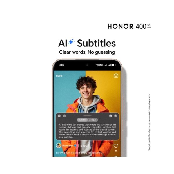 Honor 400 AI word