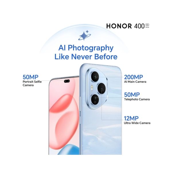 Honor 400 Pro Blue 4