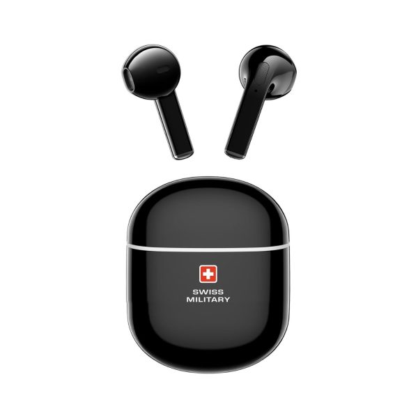 Swiss Military Victor 5 Bluetooth Wireless Earbuds Black (9)