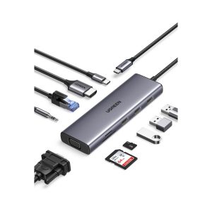 UGreen 10 in 1 4K HDMI PD 100w USB C Hub (1)