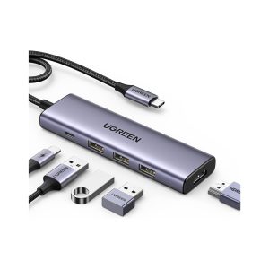 UGreen 5 in 1 4K HDMI PD 100w USB C Hub (1)