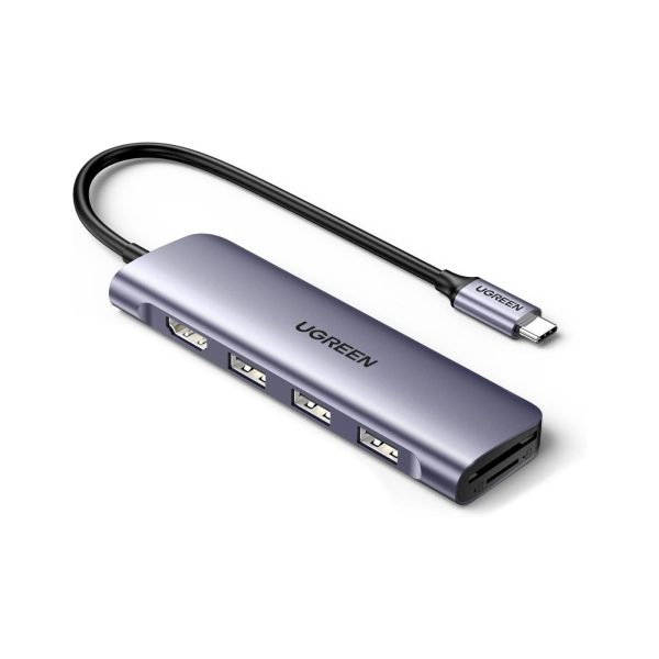 UGreen 6 in 1 4K HDMI PD 100w USB C Hub (1)