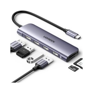 UGreen 6 in 1 4K HDMI PD 100w USB C Hub (2)