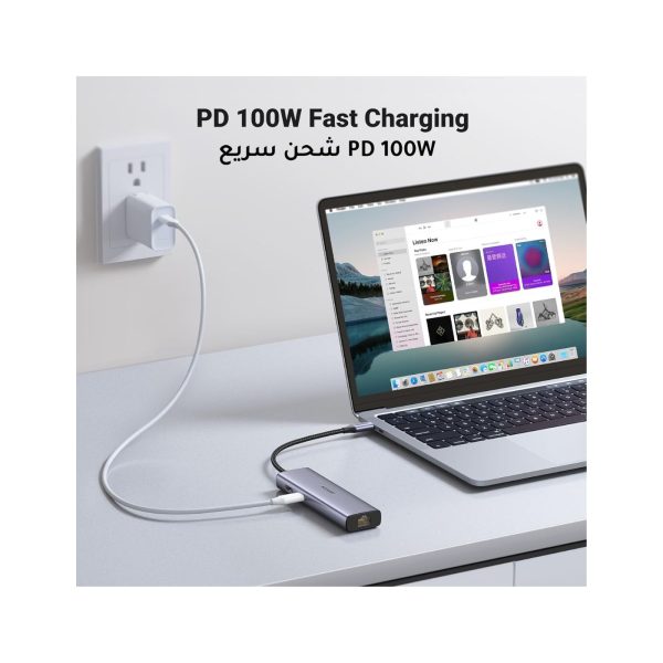 UGreen 7 in 1 4K HDMI PD 100w USB C Hub (6)