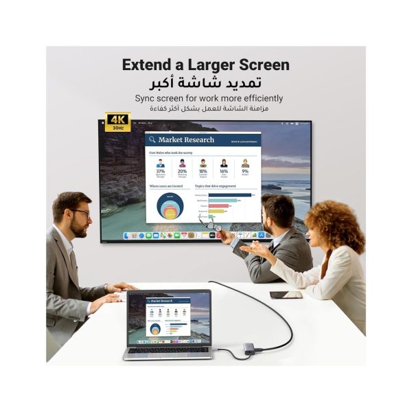 UGreen 7 in 1 4K HDMI PD 100w USB C Hub (7)