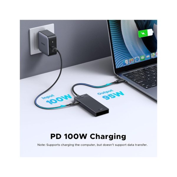 UGreen USB C 10 Gbps 4 Type C 3.2 Port with 100W PD Adapter  (5)