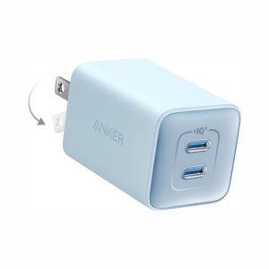 Anker 47W USB C Charger 2 Port Blue (1)