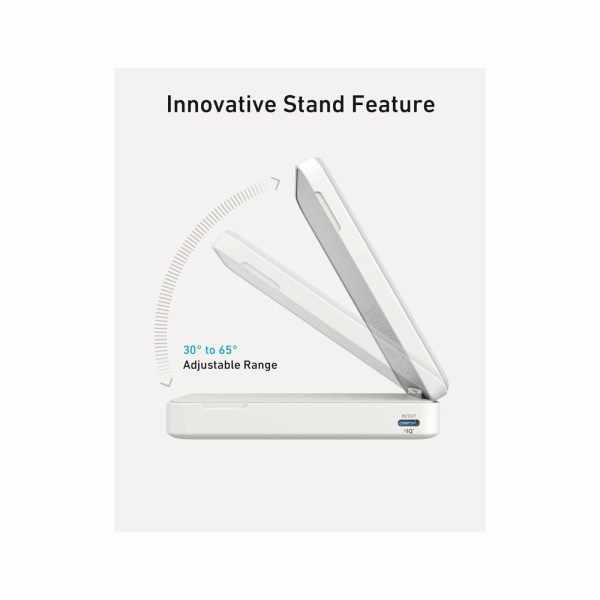 Anker 6600mAh  Qi2 15W MagSafe Power Bank White  (2)