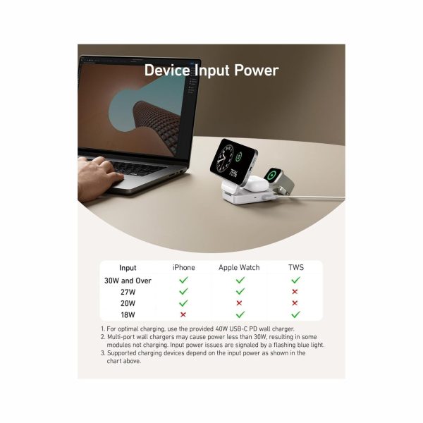 Anker MagGo Wireless Charging Station 3 in 1 White (4)