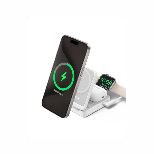 Anker MagGo Wireless Charging Station 3 in 1 White (6)