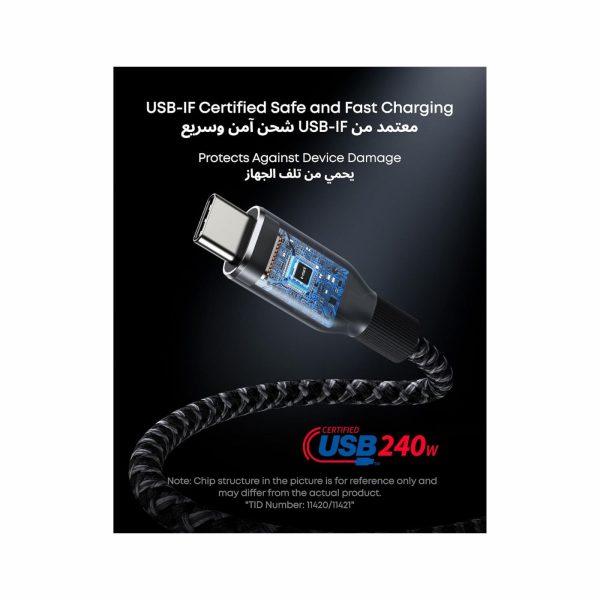 Anker Prime USB C to C 240W Braided Cable (2)