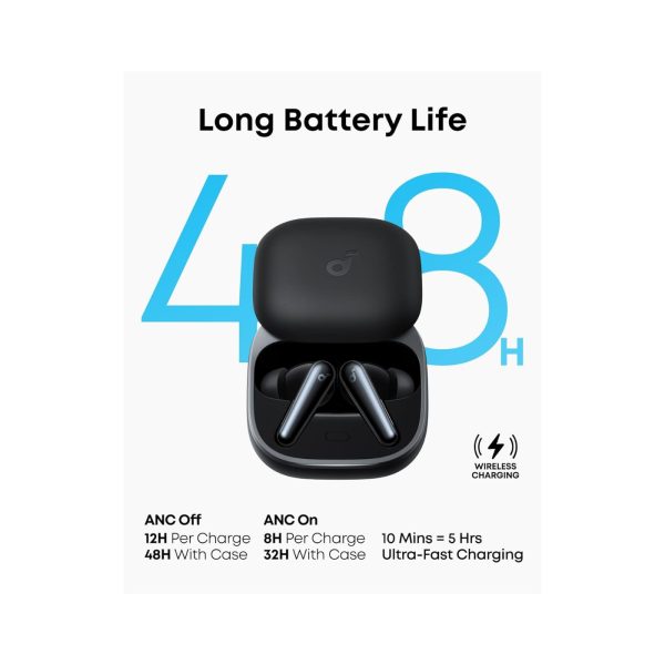 Anker Soundcore Liberty 5 NC Wireless Earbuds Black (2)