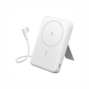 Anker Zolo 30W Magnetic Power Bank 10K mAh White (1)