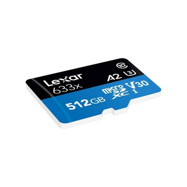 Lexar 633x microSDXC UHS I Card with SD Adapter 512GB (2)