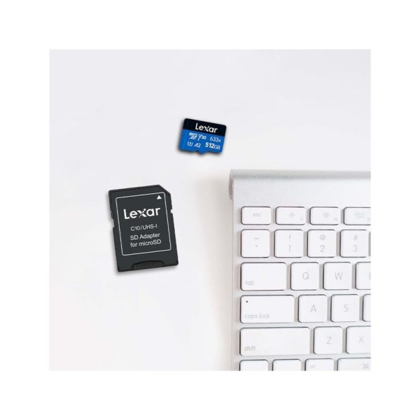 Lexar 633x microSDXC UHS I Card with SD Adapter 512GB (3)
