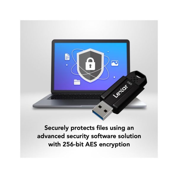 Lexar JumpDrive S80 USB 3.0 Flash Drive Black 128GB (5)