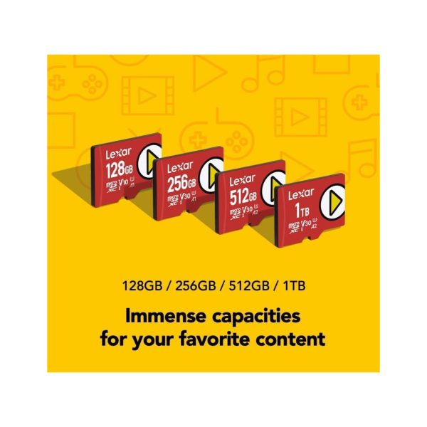Lexar  Play Microsdxc Uhs I Cards 150MbS 256Gb (6)