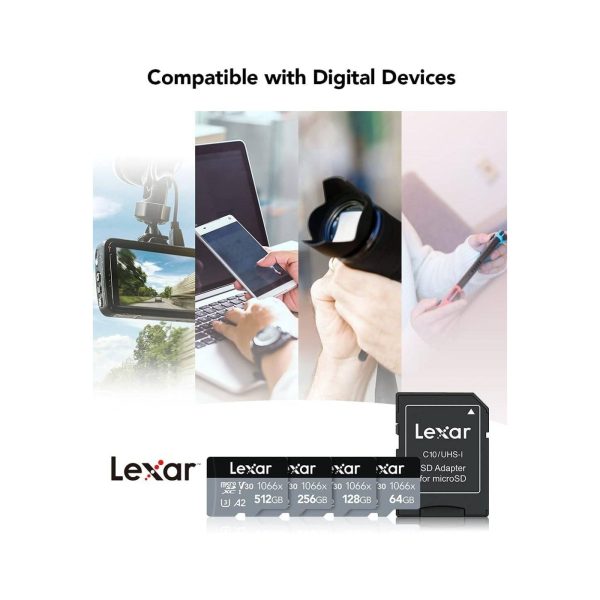 Lexar Professional 1066X Micro Sdxc Silver 256GB (2)