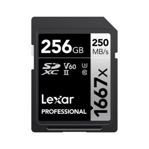 Lexar Professional 1667x SDXC UHS II Card 256GB  (1)