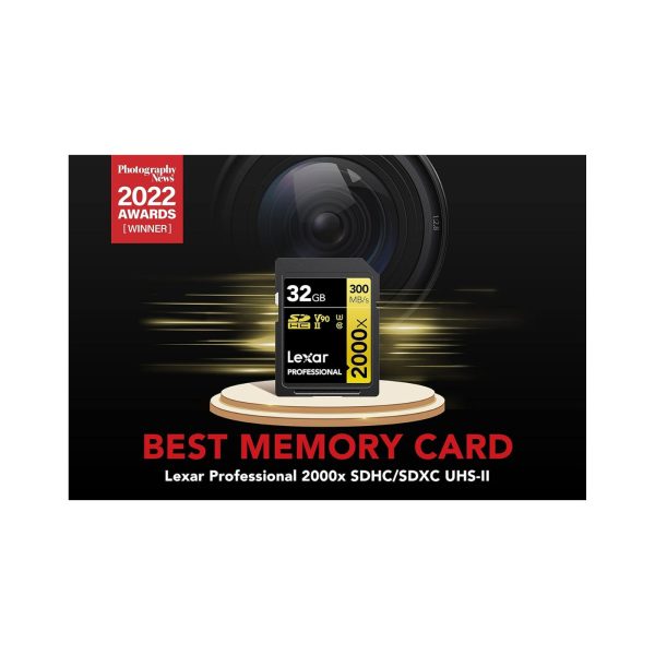 Lexar Professional 2000x SDXC UHS II Card 32GB  (10)