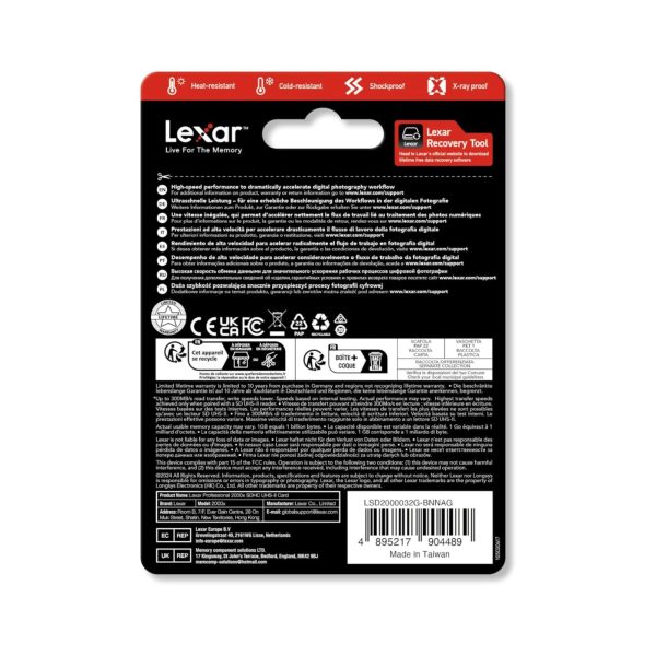 Lexar Professional 2000x SDXC UHS II Card 32GB  (2)