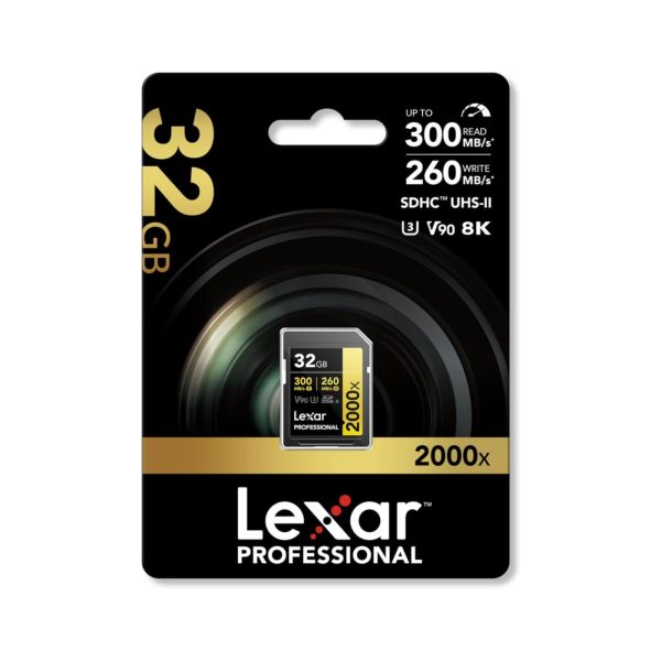 Lexar Professional 2000x SDXC UHS II Card 32GB  (3)