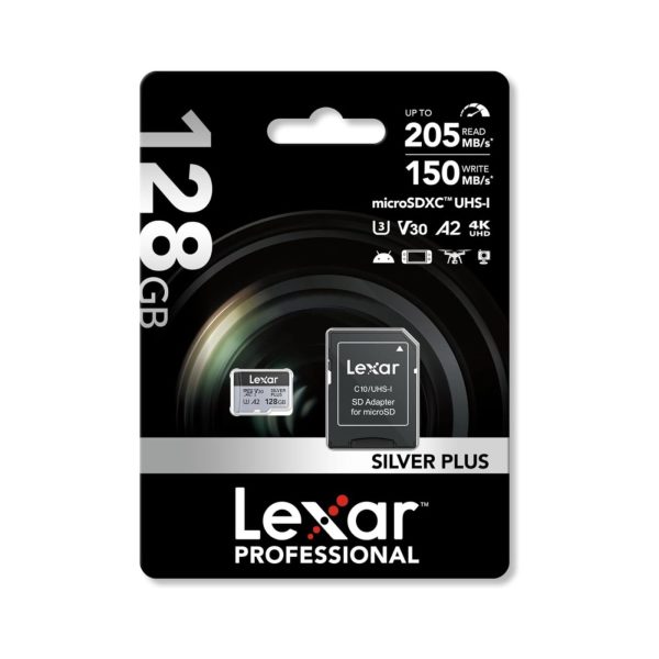Lexar Silver Plus Micro SD Card 128GB (3)