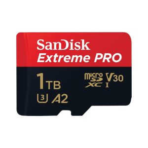 SanDisk Extreme Pro microSD UHS RedBlack 1TB  (1)