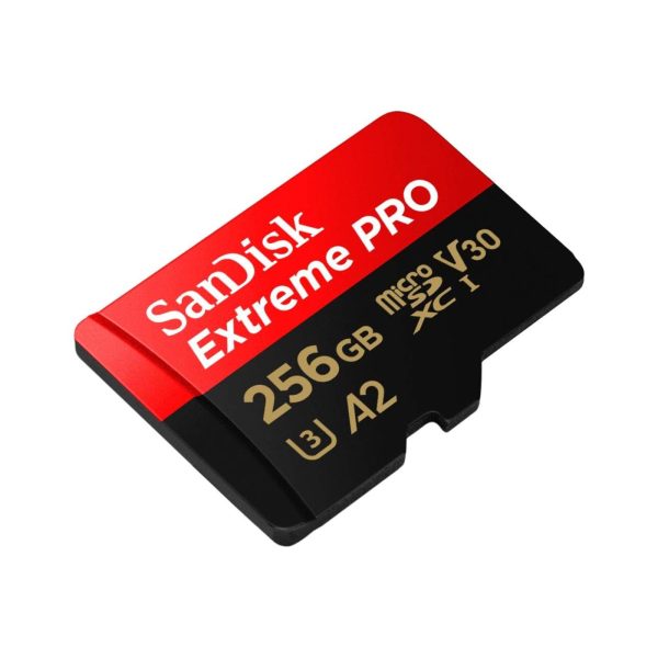 SanDisk Extreme Pro microSD UHS RedBlack 256GB  (6)
