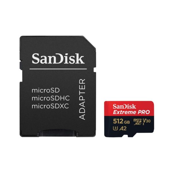 SanDisk Extreme Pro microSD UHS RedBlack 512GB  (4)