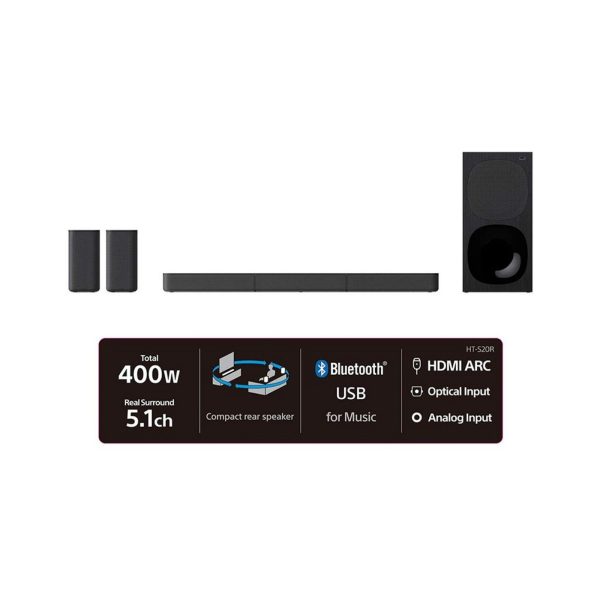 Sony HT 400W 5.1ch Home Cinema Soundbar System (2)