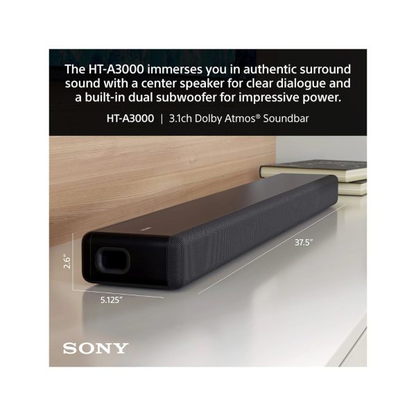 Sony HT A3000 3.1ch  Home Cinema Soundbar System (5)