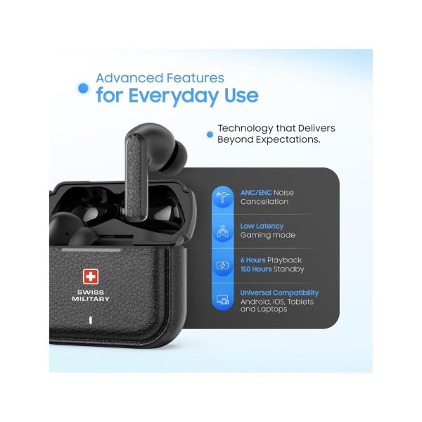 Swiss Military Victor RT75 Pro ANC Earbuds Black (7)