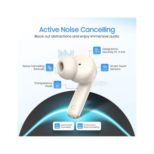 Swiss Military Victor RT75 Pro ANC Earbuds Cream (2)