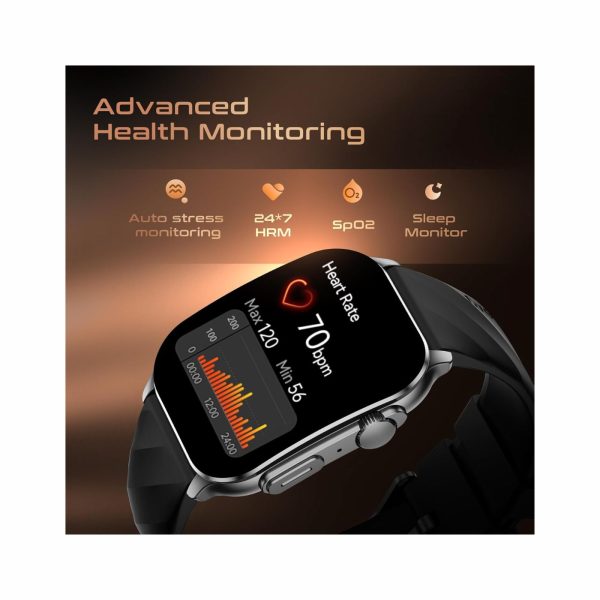 Titan Fastrack Horizon S1 Smart Watch Black Silicone (4)