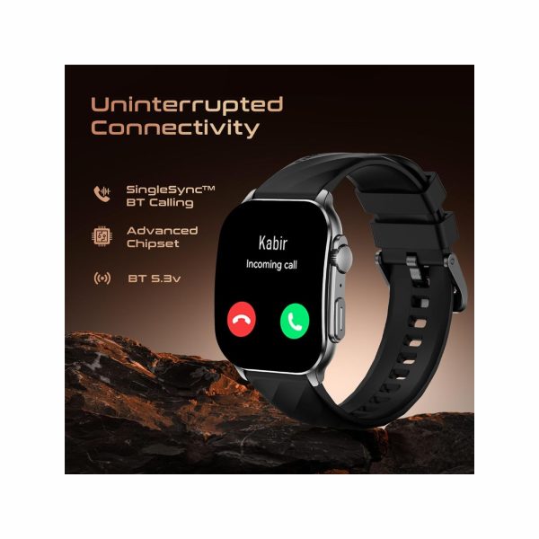 Titan Fastrack Horizon S1 Smart Watch Black Silicone (5)