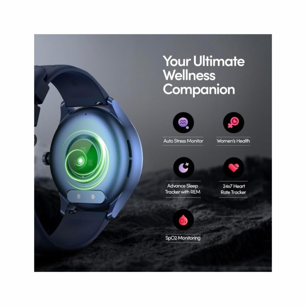 Titan Fastrack Jupiter Flex Smart Watch Blue (4)