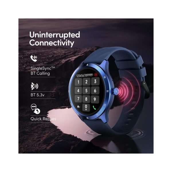 Titan Fastrack Jupiter Flex Smart Watch Blue (5)