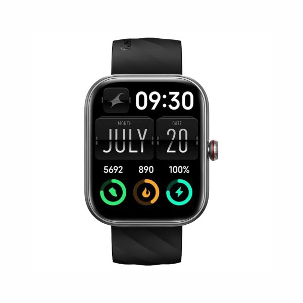 Titan Fastrack Reflex Kruz+ Smartwatch Gun Black (1)