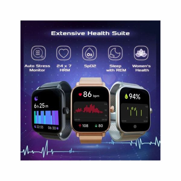 Titan Fastrack Reflex Phantom Smartwatch Black (5)