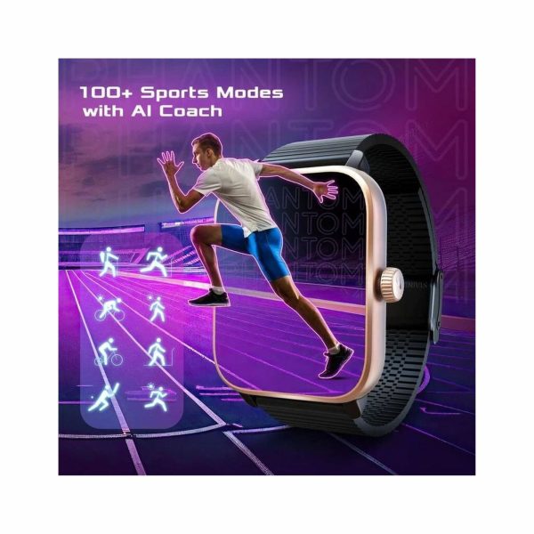 Titan Fastrack Reflex Phantom Smartwatch Silver (2)