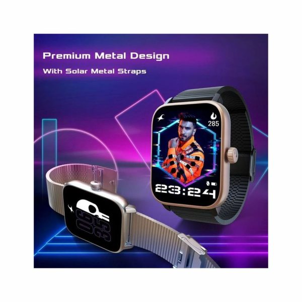 Titan Fastrack Reflex Phantom Smartwatch Silver (4)