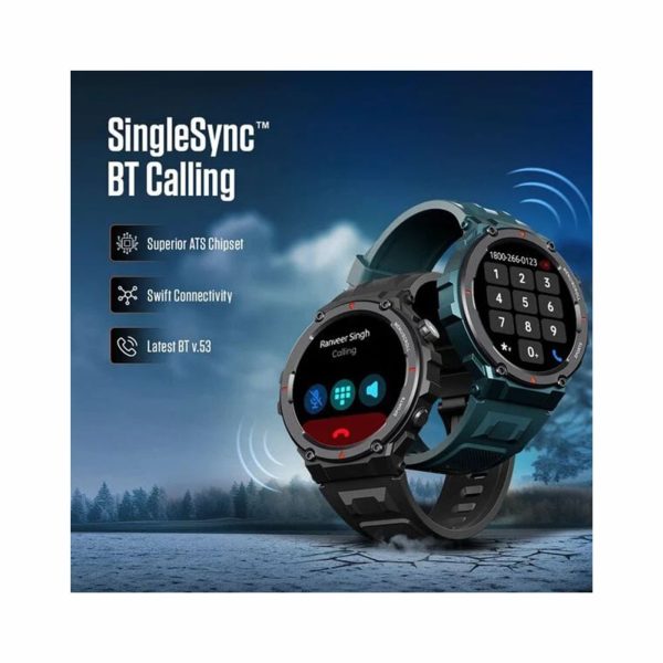 Titan Fastrack Xtreme Pro Smart Watch Black (3)