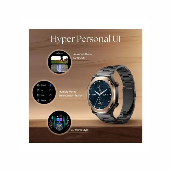 Titan Maestro Smart Watch Black (2)