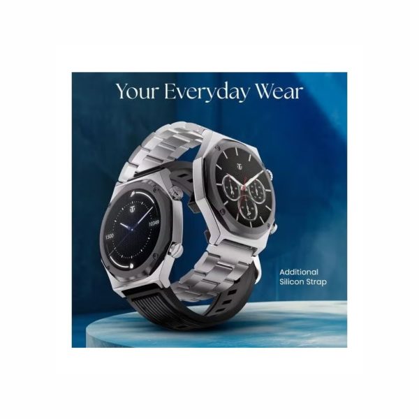 Titan Maestro Smart Watch Silver (2)